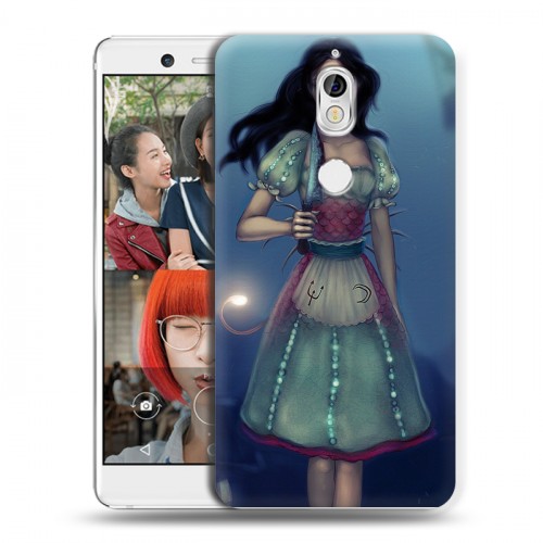 Дизайнерский пластиковый чехол для Nokia 7 Alice Madness Returns