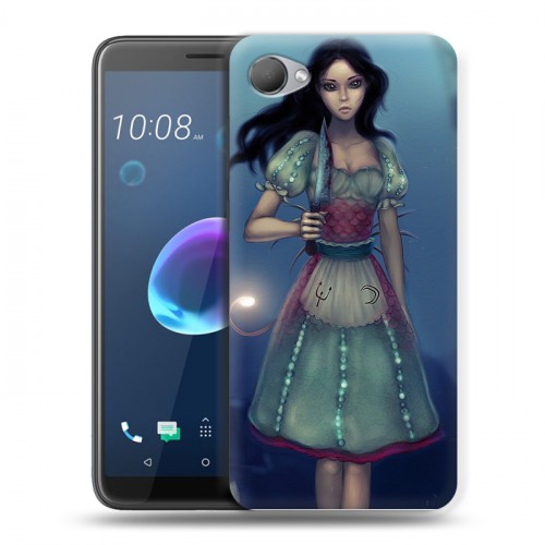 Дизайнерский пластиковый чехол для HTC Desire 12 Alice Madness Returns