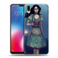 Дизайнерский пластиковый чехол для Vivo V9 Alice Madness Returns