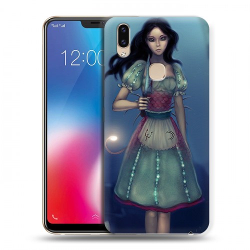 Дизайнерский пластиковый чехол для Vivo V9 Alice Madness Returns