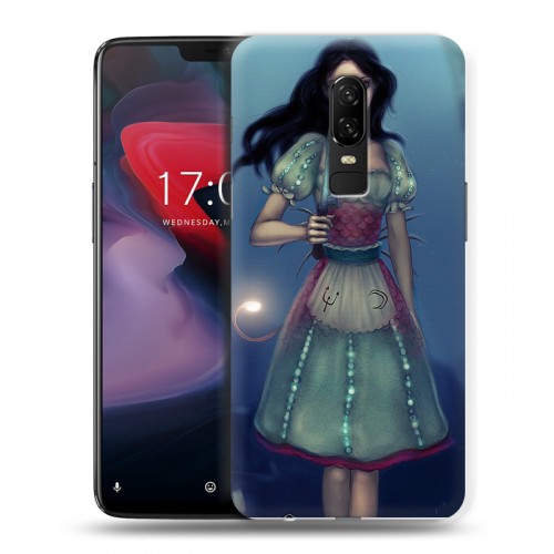 Дизайнерский пластиковый чехол для OnePlus 6 Alice Madness Returns