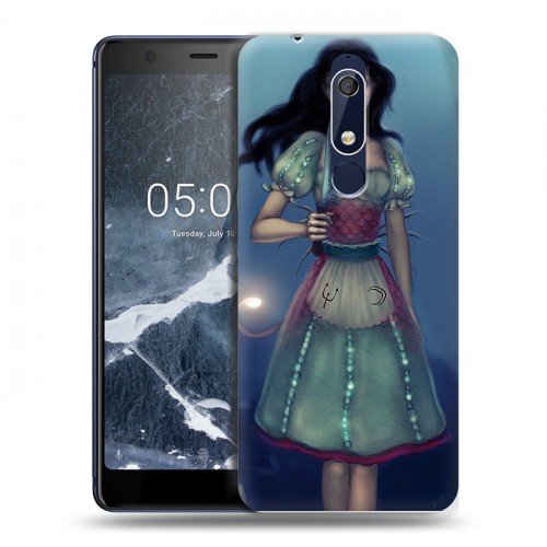 Дизайнерский пластиковый чехол для Nokia 5.1 Alice Madness Returns