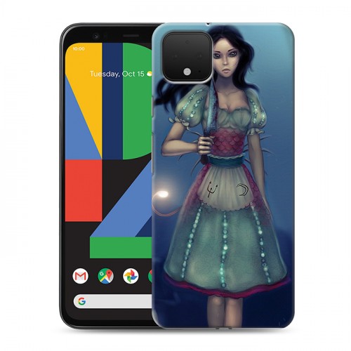 Дизайнерский пластиковый чехол для Google Pixel 4 Alice Madness Returns