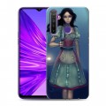 Дизайнерский силиконовый чехол для Realme 5 Alice Madness Returns