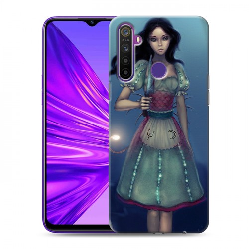 Дизайнерский силиконовый чехол для Realme 5 Alice Madness Returns