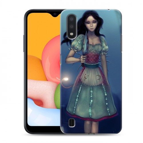 Дизайнерский силиконовый чехол для Samsung Galaxy M01 Alice Madness Returns