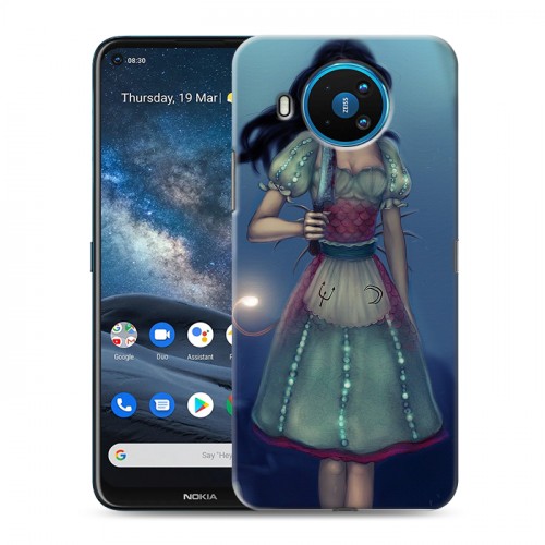 Дизайнерский силиконовый чехол для Nokia 8.3 Alice Madness Returns