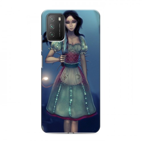 Дизайнерский пластиковый чехол для Xiaomi Poco M3 Alice Madness Returns