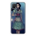 Дизайнерский силиконовый чехол для OPPO A15 Alice Madness Returns