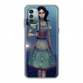 Дизайнерский силиконовый чехол для Nokia G11 Alice Madness Returns