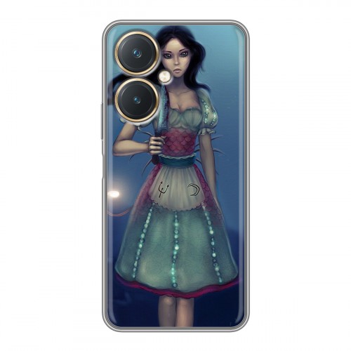 Дизайнерский силиконовый чехол для Vivo Y27 4G Alice Madness Returns