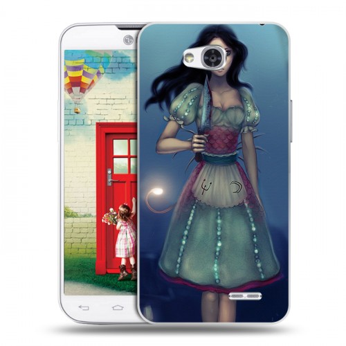 Дизайнерский пластиковый чехол для LG L80 Alice Madness Returns