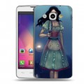 Дизайнерский пластиковый чехол для LG L60 Alice Madness Returns