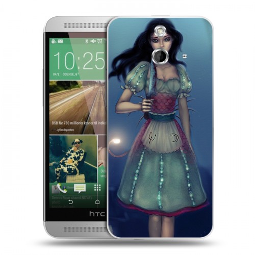 Дизайнерский пластиковый чехол для HTC One E8 Alice Madness Returns