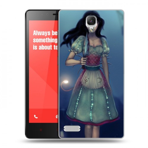 Дизайнерский пластиковый чехол для Xiaomi RedMi Note Alice Madness Returns