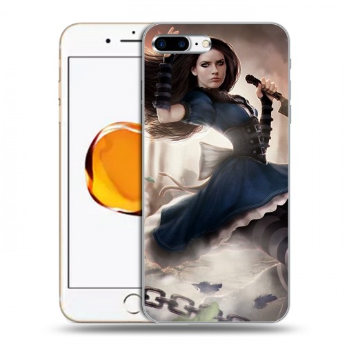 Дизайнерский пластиковый чехол для Iphone 7 Plus / 8 Plus Alice Madness Returns