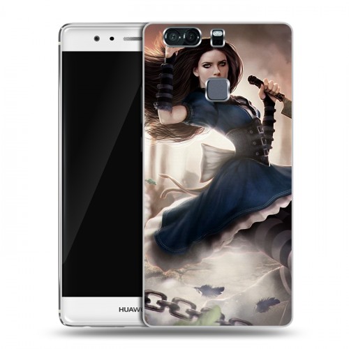 Дизайнерский пластиковый чехол для Huawei P9 Plus Alice Madness Returns