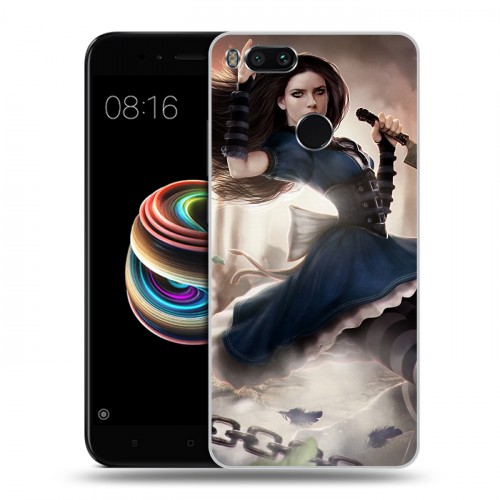 Дизайнерский силиконовый чехол для Xiaomi Mi5X Alice Madness Returns