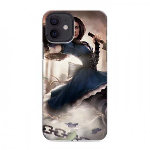 Дизайнерский силиконовый чехол для Iphone 12 Alice Madness Returns