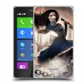 Дизайнерский силиконовый чехол для Nokia XL Alice Madness Returns