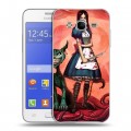 Дизайнерский силиконовый чехол для Samsung Galaxy J7 Alice Madness Returns