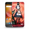 Дизайнерский пластиковый чехол для ZTE Blade X5 Alice Madness Returns