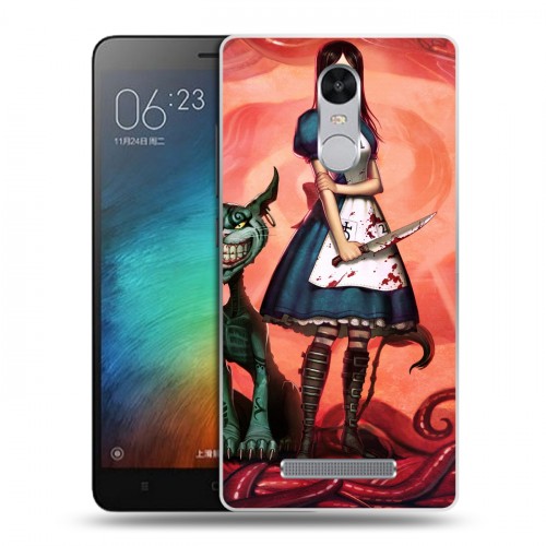 Дизайнерский пластиковый чехол для Xiaomi RedMi Note 3 Alice Madness Returns