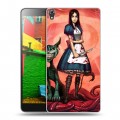 Дизайнерский силиконовый чехол для Lenovo Phab Alice Madness Returns