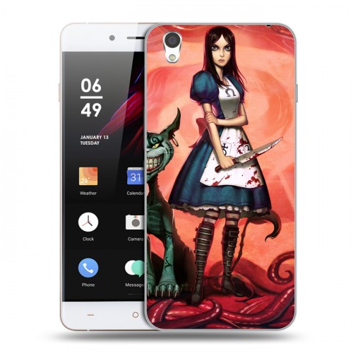 Дизайнерский пластиковый чехол для OnePlus X Alice Madness Returns