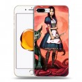 Дизайнерский пластиковый чехол для Iphone 7 Plus / 8 Plus Alice Madness Returns