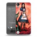 Дизайнерский пластиковый чехол для HTC Desire 530 Alice Madness Returns