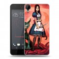 Дизайнерский пластиковый чехол для HTC Desire 825 Alice Madness Returns