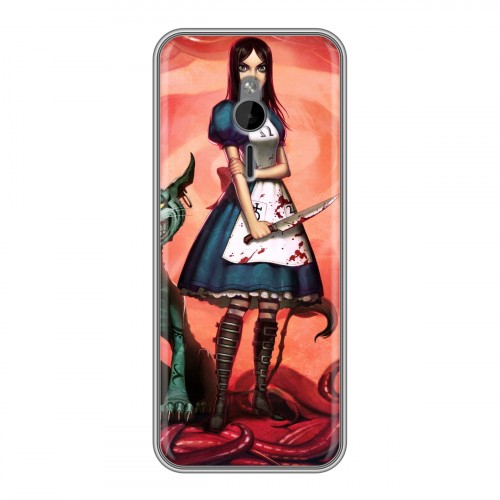 Дизайнерский силиконовый чехол для Nokia 230 Alice Madness Returns