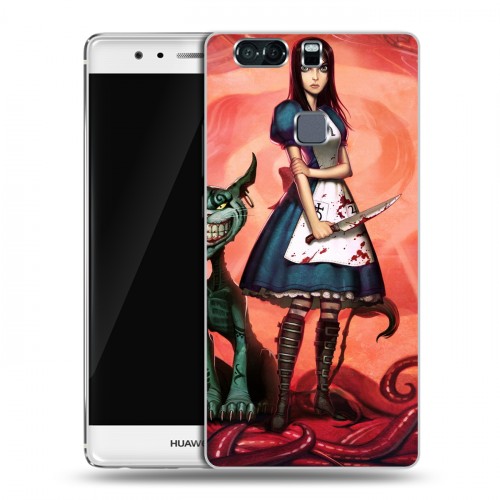 Дизайнерский пластиковый чехол для Huawei P9 Plus Alice Madness Returns