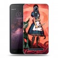 Дизайнерский силиконовый чехол для Homtom HT17 Alice Madness Returns