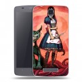 Дизайнерский силиконовый чехол для ZTE Blade L5 Alice Madness Returns