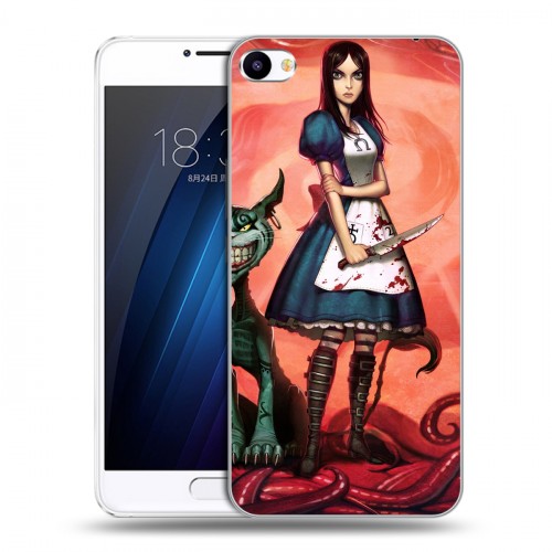 Дизайнерский пластиковый чехол для Meizu U20 Alice Madness Returns