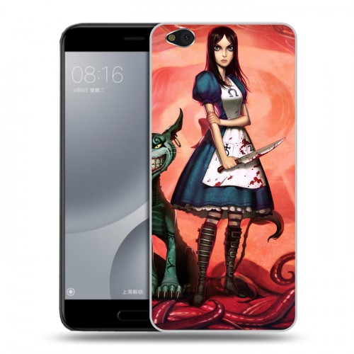 Дизайнерский пластиковый чехол для Xiaomi Mi5C Alice Madness Returns