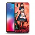 Дизайнерский пластиковый чехол для Vivo V9 Alice Madness Returns