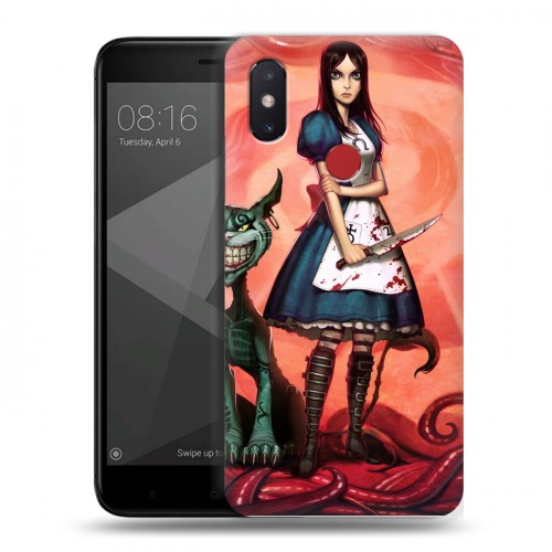 Дизайнерский пластиковый чехол для Xiaomi Mi8 SE Alice Madness Returns