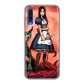 Дизайнерский силиконовый чехол для Samsung Galaxy A50 Alice Madness Returns