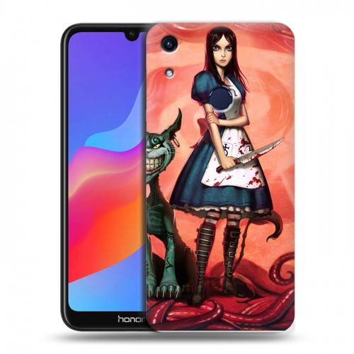 Дизайнерский пластиковый чехол для Huawei Honor 8A Alice Madness Returns