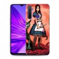 Дизайнерский силиконовый чехол для Realme 5 Alice Madness Returns