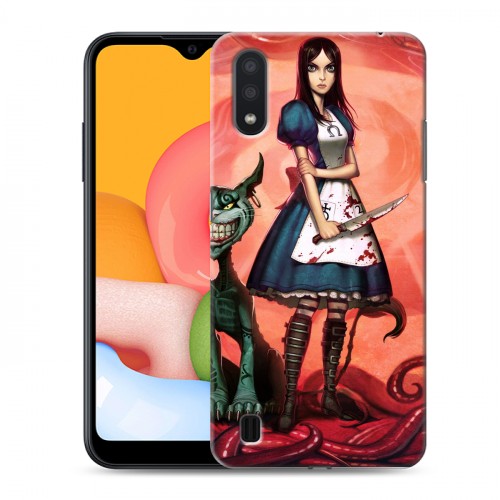 Дизайнерский силиконовый чехол для Samsung Galaxy M01 Alice Madness Returns