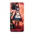 Дизайнерский пластиковый чехол для Samsung Galaxy A02s Alice Madness Returns