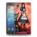 Дизайнерский пластиковый чехол для Lenovo Vibe Z Alice Madness Returns