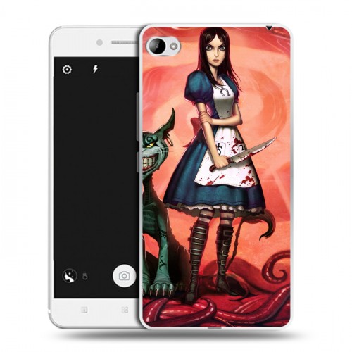 Дизайнерский пластиковый чехол для Lenovo S90 Alice Madness Returns