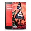 Дизайнерский пластиковый чехол для Xiaomi RedMi Note Alice Madness Returns