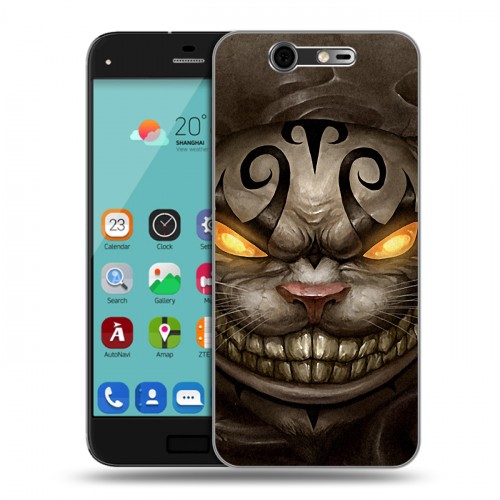 Дизайнерский силиконовый чехол для ZTE Blade S7 Alice Madness Returns