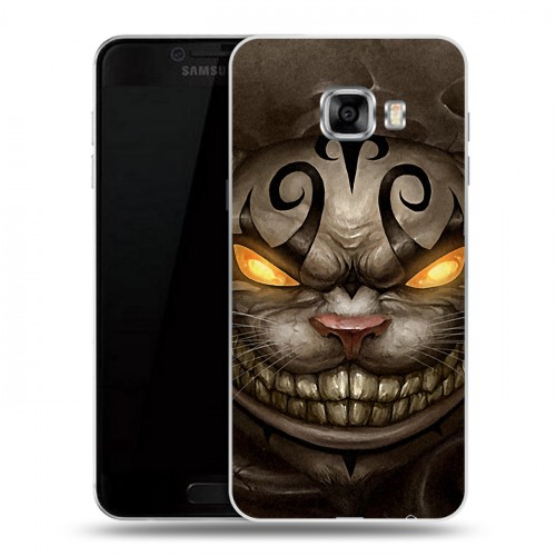 Дизайнерский пластиковый чехол для Samsung Galaxy C5 Alice Madness Returns